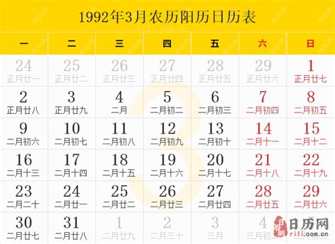 1992年5月18日|万年历1992年5月18日日历查询